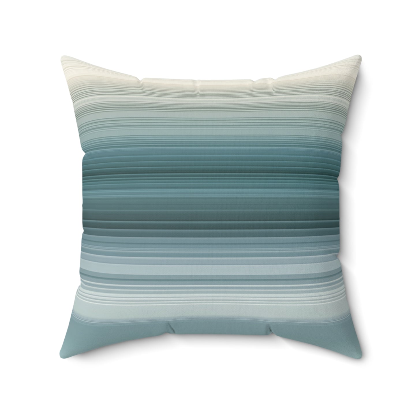 Mistline Neutral Fade - Faux Suede Square Pillow