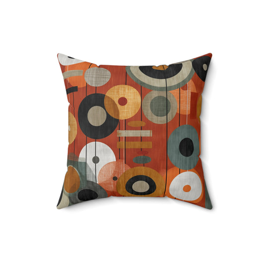 Vinyl Pop - Spun Polyester Square Pillow
