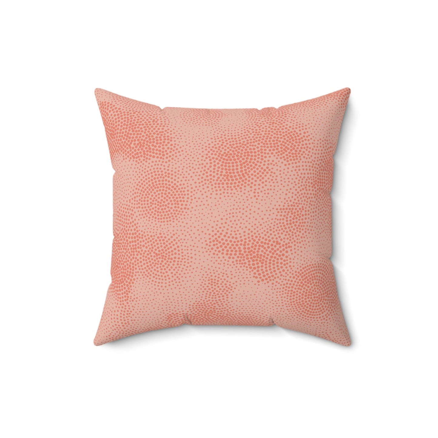 Peach Cloud - Spun Polyester Square Pillow
