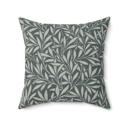 Deep Grove - Faux Suede Square Pillow