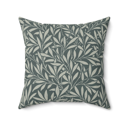 Deep Grove - Faux Suede Square Pillow