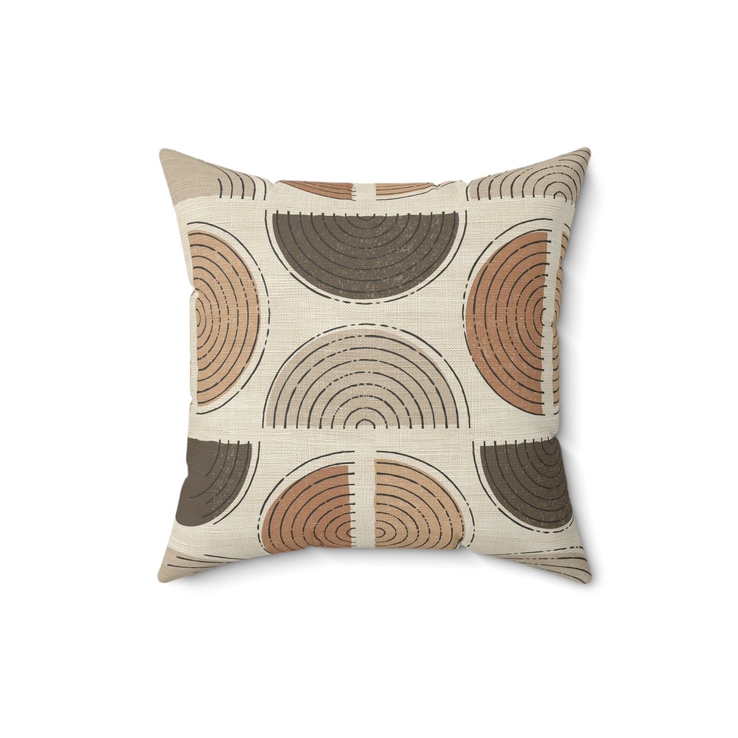 Terra Arc - Spun Polyester Square Pillow