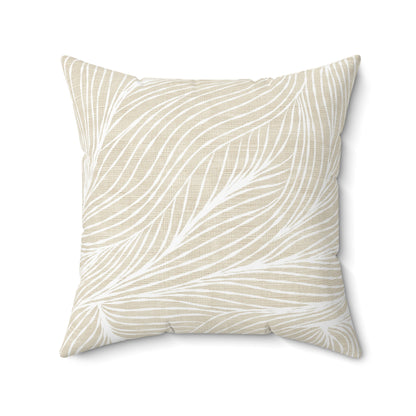 Leafline - Spun Polyester Square Pillow