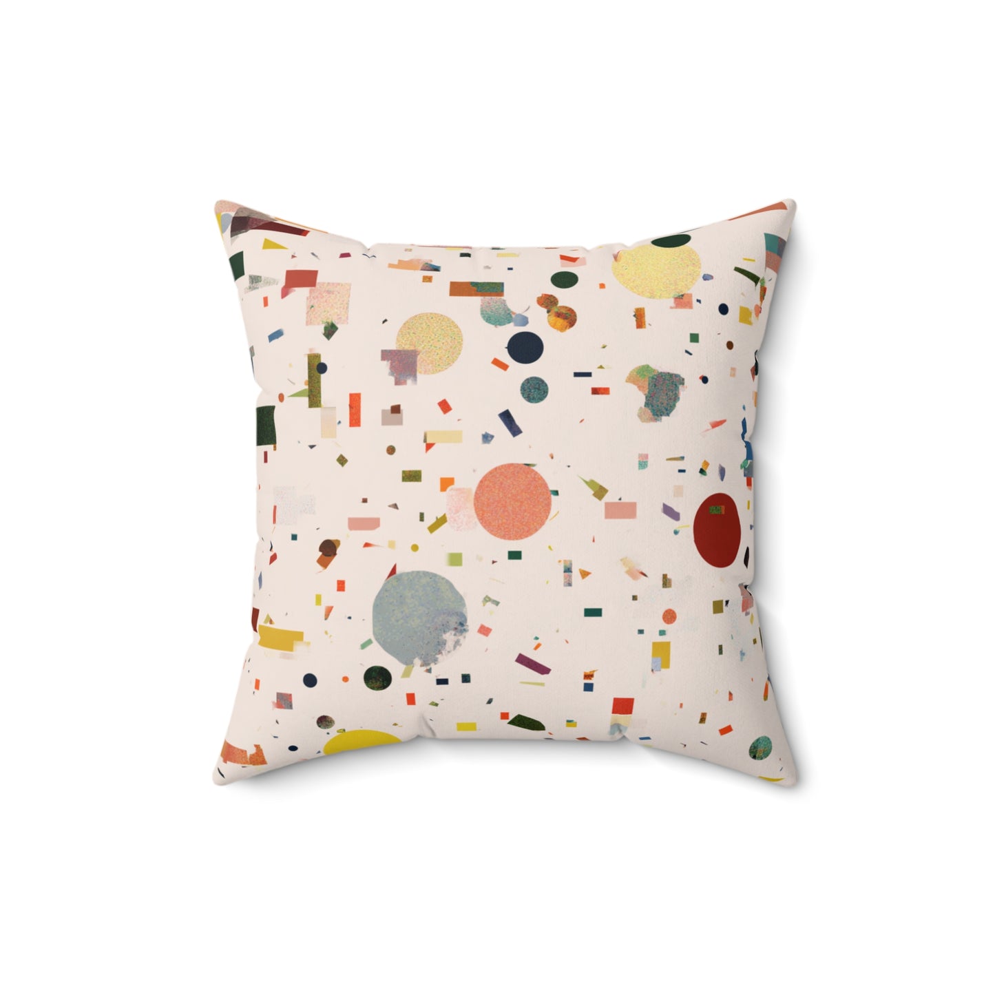 Playful Party Dots - Spun Polyester Square Pillow
