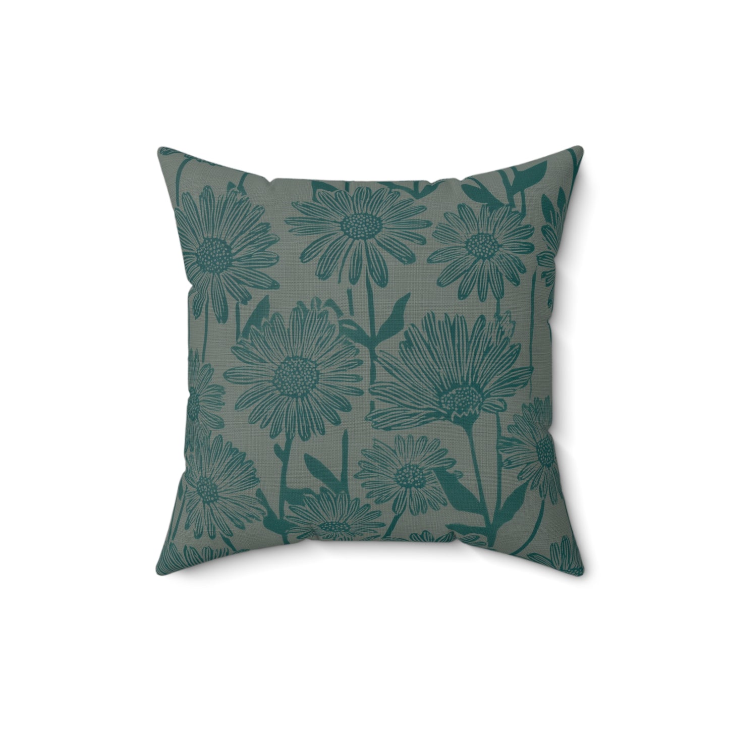 Forest Echo - Faux Suede Square Pillow