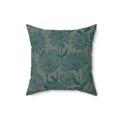 Forest Echo - Faux Suede Square Pillow