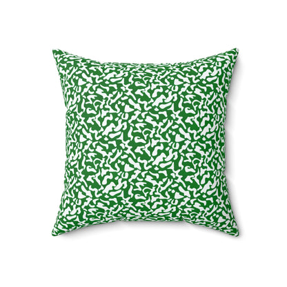 Mint Micro Scatter - Spun Polyester Square Pillow