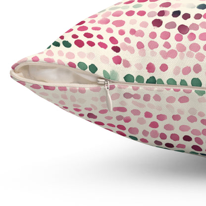 Blossom Confetti - Spun Polyester Square Pillow