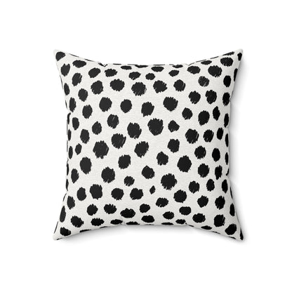 Soft Pollen Dot - Spun Polyester Square Pillow