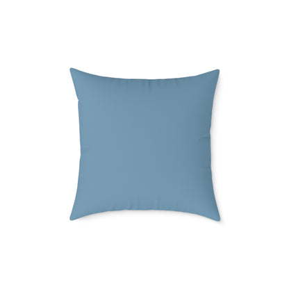 Blush Lens Flare - Square Poly Canvas Pillow