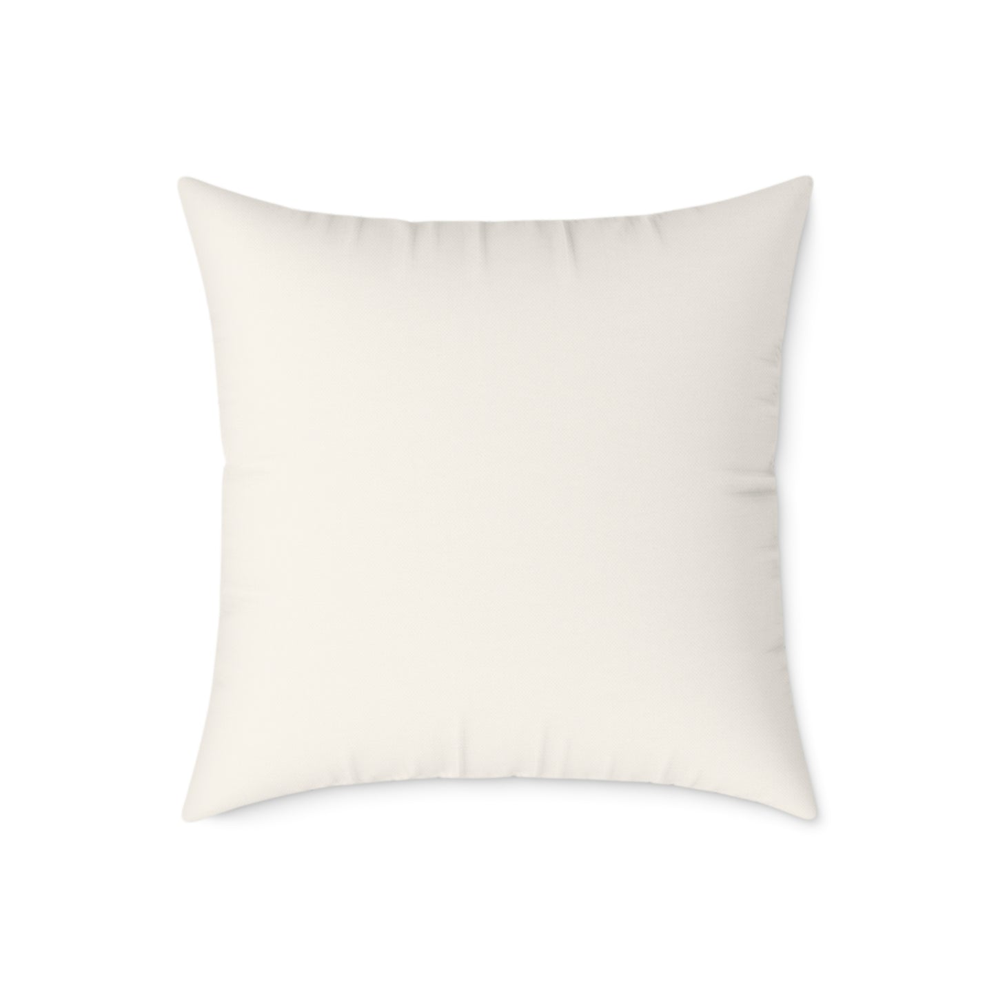 Tribal Bloom Crest - Square Poly Canvas Pillow