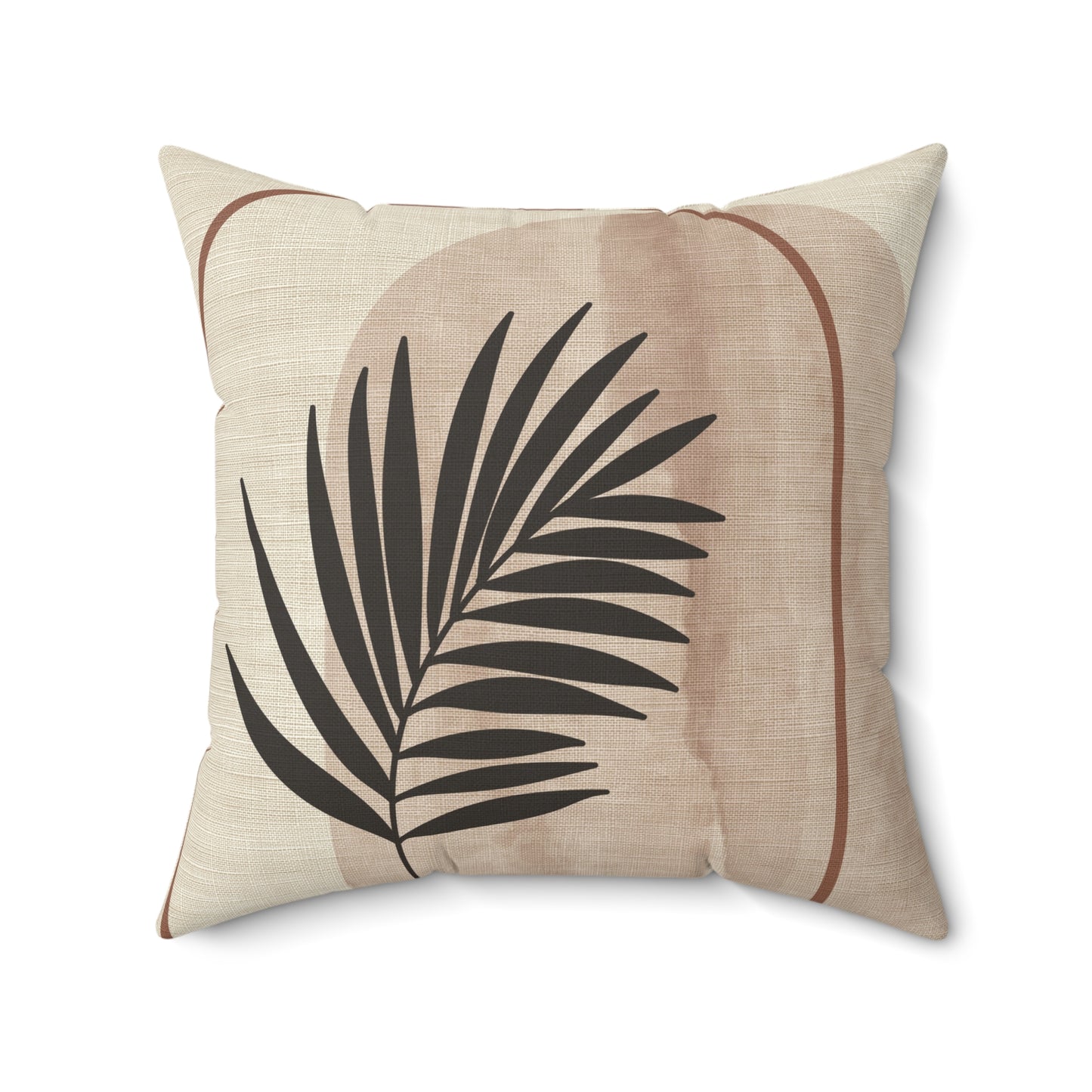 Palm Arch - Spun Polyester Square Pillow