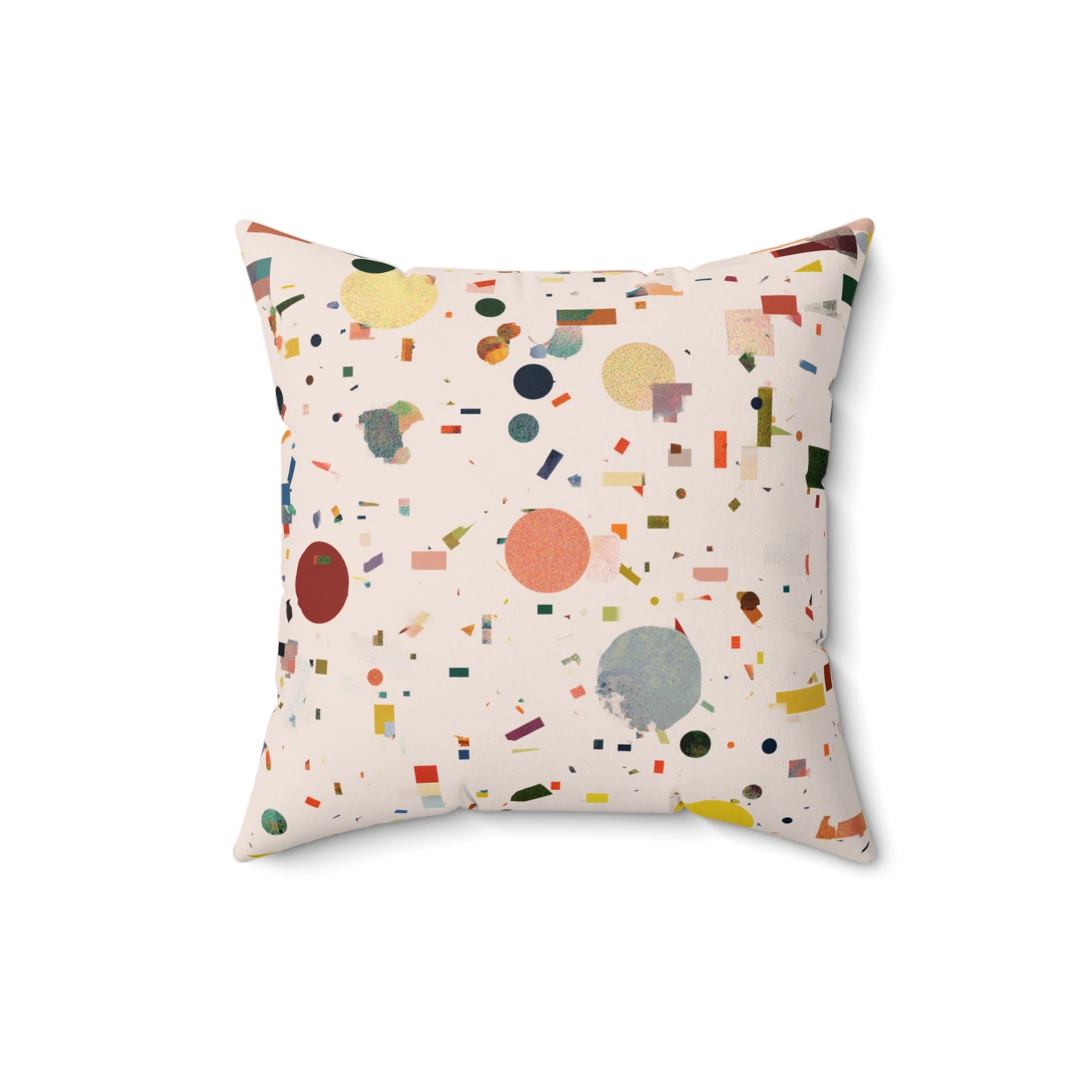 Playful Party Dots - Spun Polyester Square Pillow