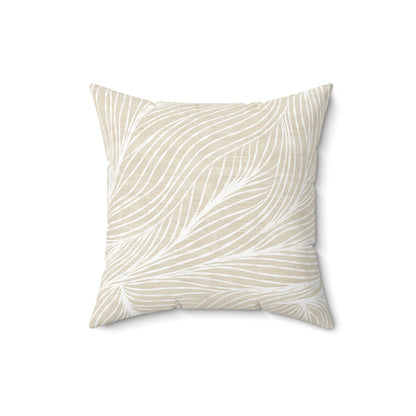 Leafline - Spun Polyester Square Pillow