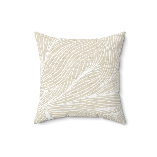 Leafline - Spun Polyester Square Pillow