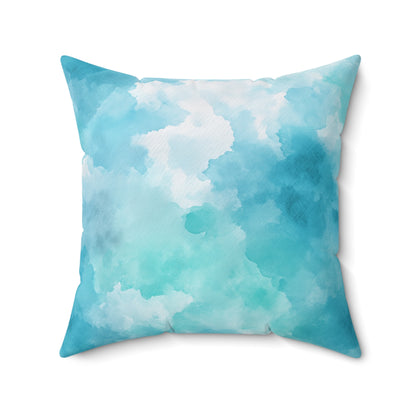 Ocean Drift Mosaic - Spun Polyester Square Pillow