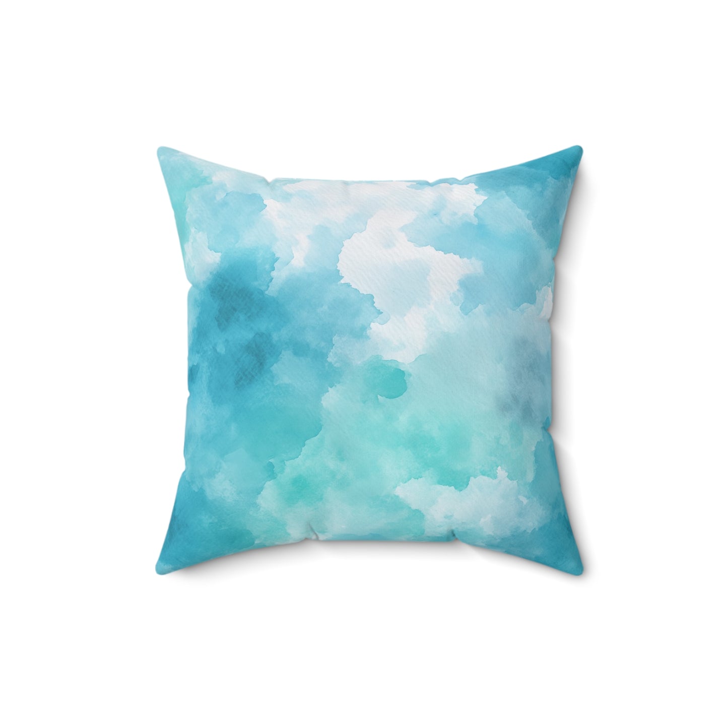 Ocean Drift Mosaic - Spun Polyester Square Pillow