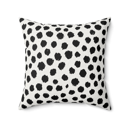 Soft Pollen Dot - Spun Polyester Square Pillow
