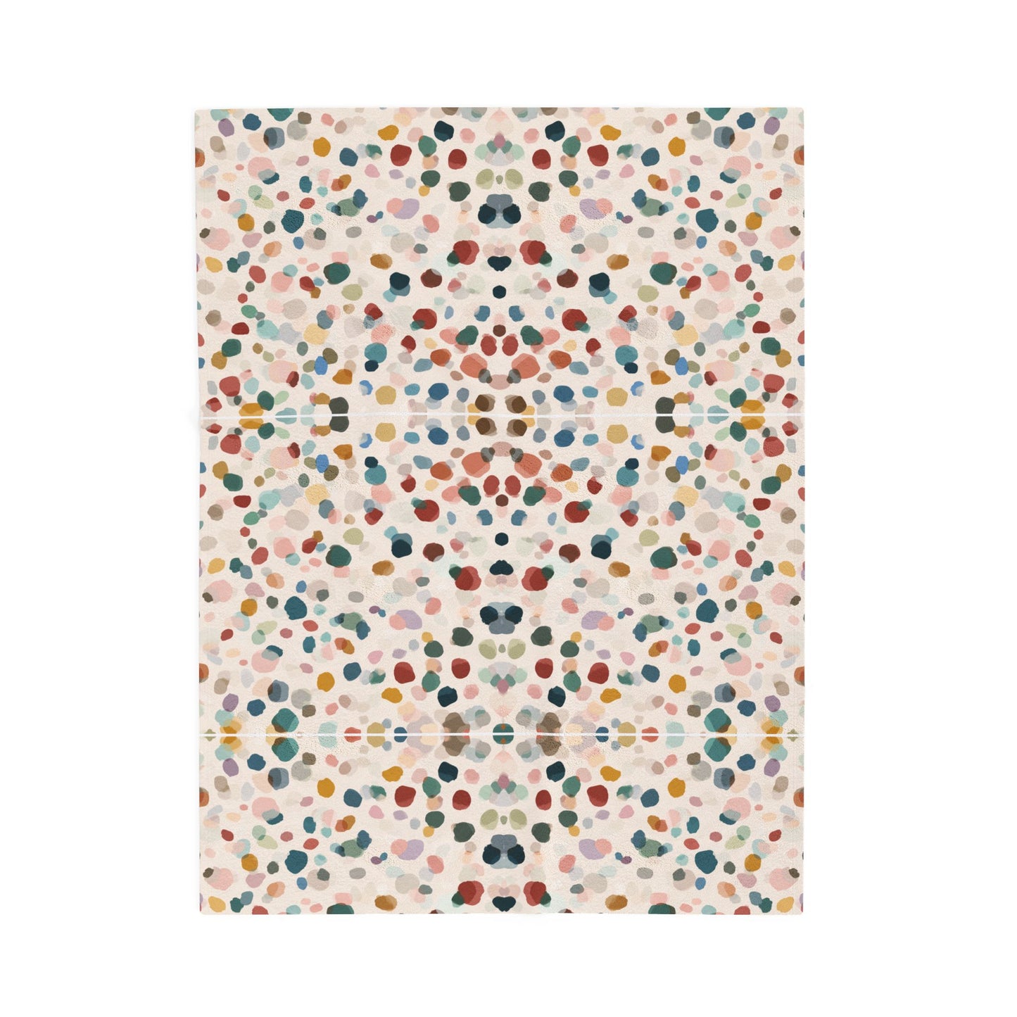 Summer Garden Bloom - Velveteen Plush Blanket