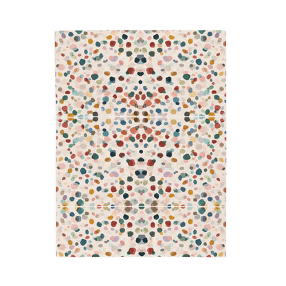 Summer Garden Bloom - Velveteen Plush Blanket