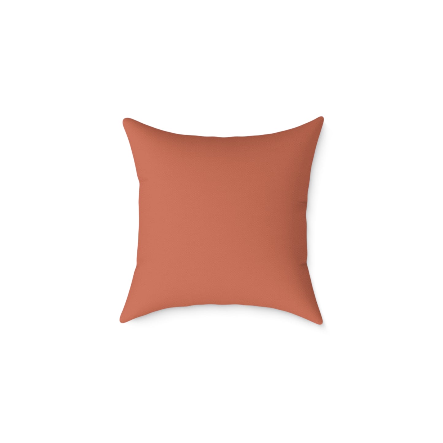 Pebble Scatter - Rose - Square Poly Canvas Pillow