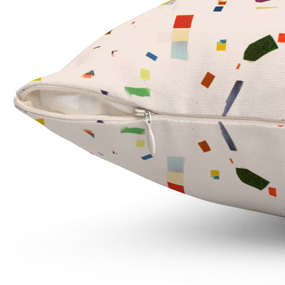Playful Party Dots - Spun Polyester Square Pillow