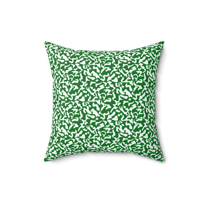 Mint Micro Scatter - Spun Polyester Square Pillow