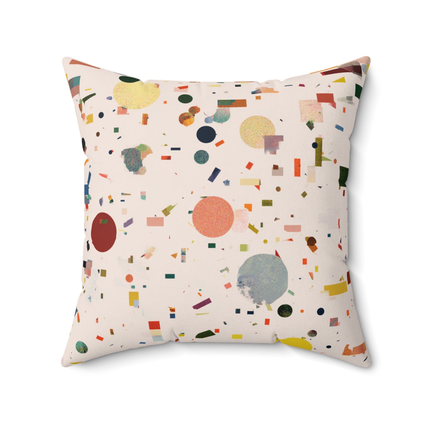 Playful Party Dots - Spun Polyester Square Pillow