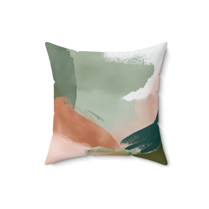 Soft Canyon Drift - Spun Polyester Square Pillow