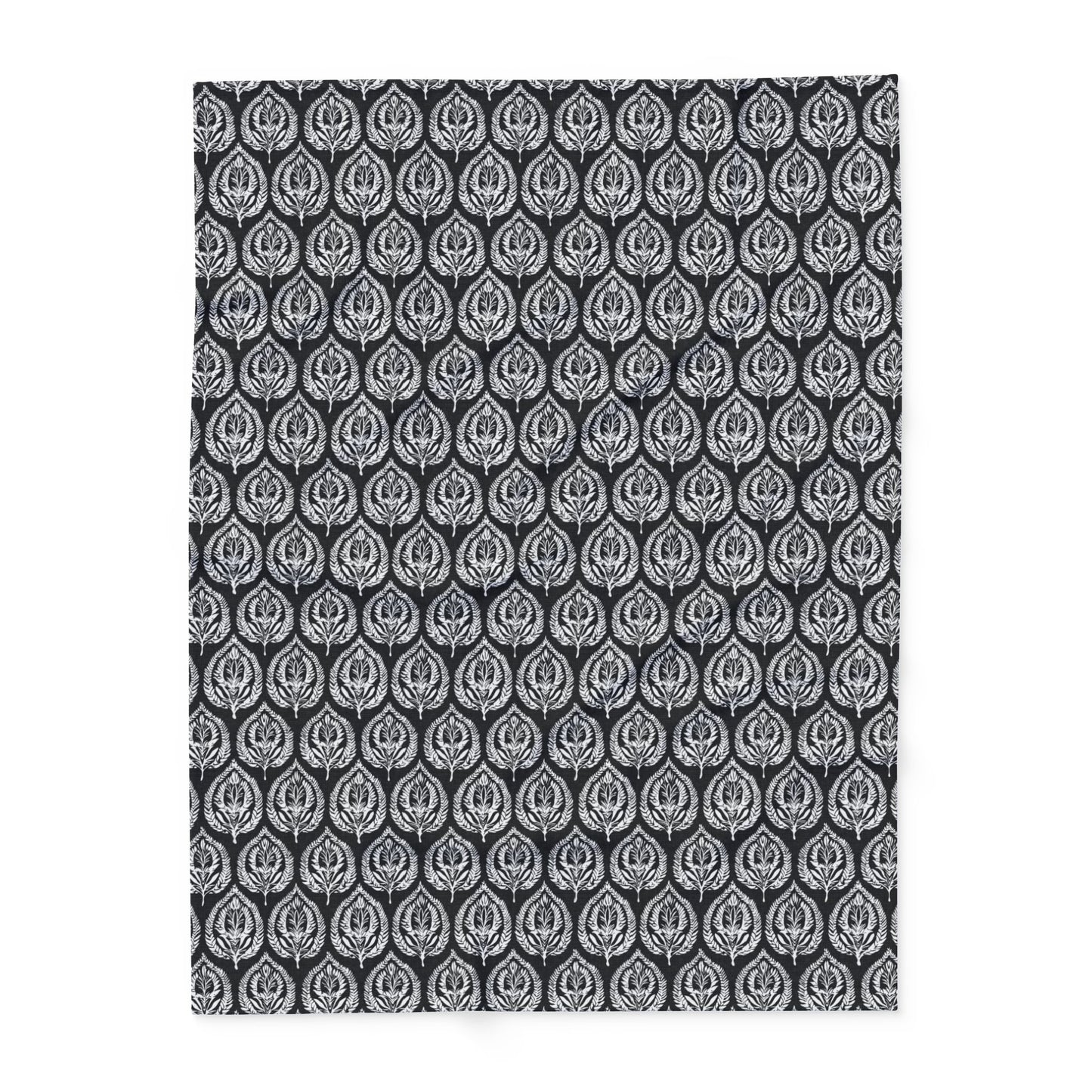 Deco Leaf - Arctic Fleece Blanket