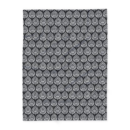 Deco Leaf - Arctic Fleece Blanket