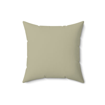 Dawn Valley Peaks - Spun Polyester Square Pillow
