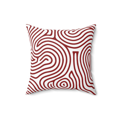 Contour Flow - Spun Polyester Square Pillow