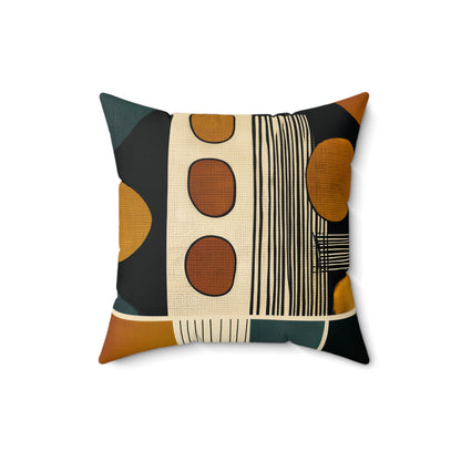 Atomic Balance - Spun Polyester Square Pillow