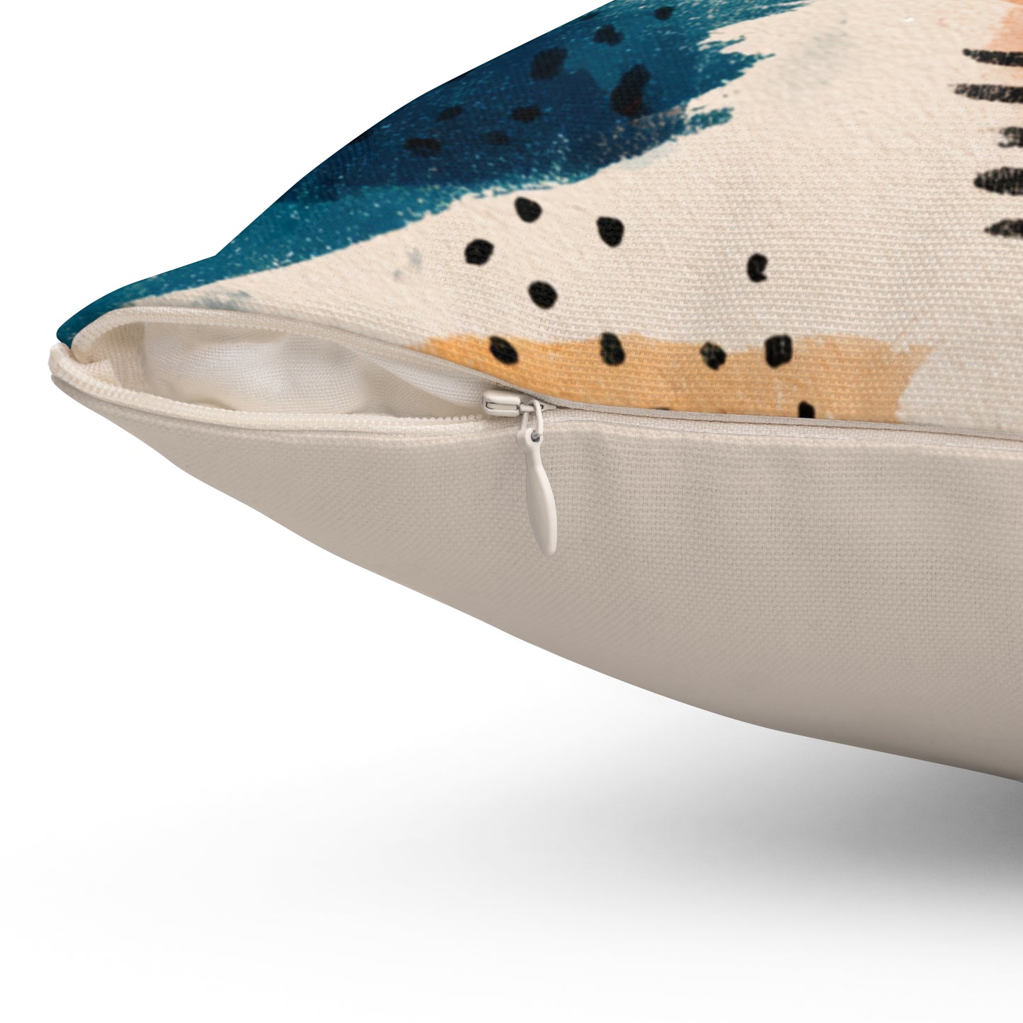 Festival Shapes Bloom - Spun Polyester Square Pillow