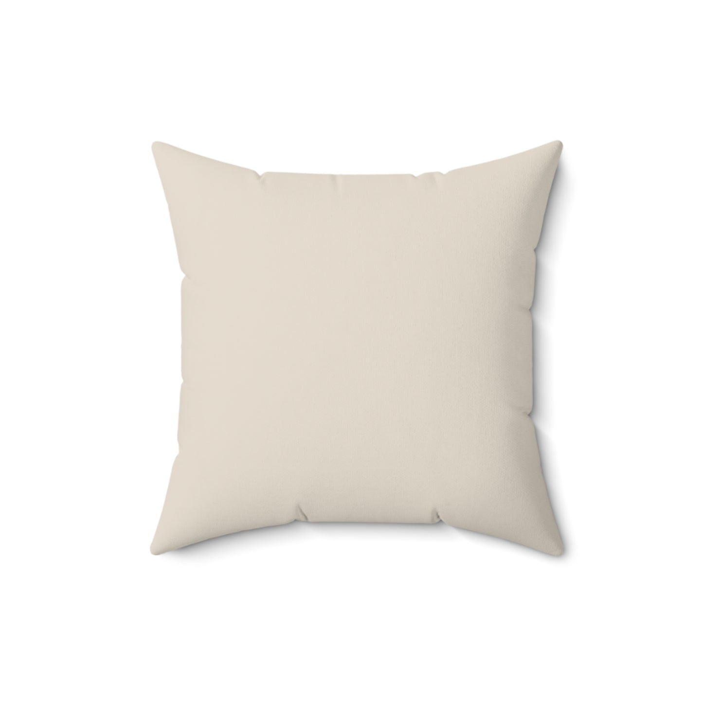 Stone Circle Balance - Faux Suede Square Pillow