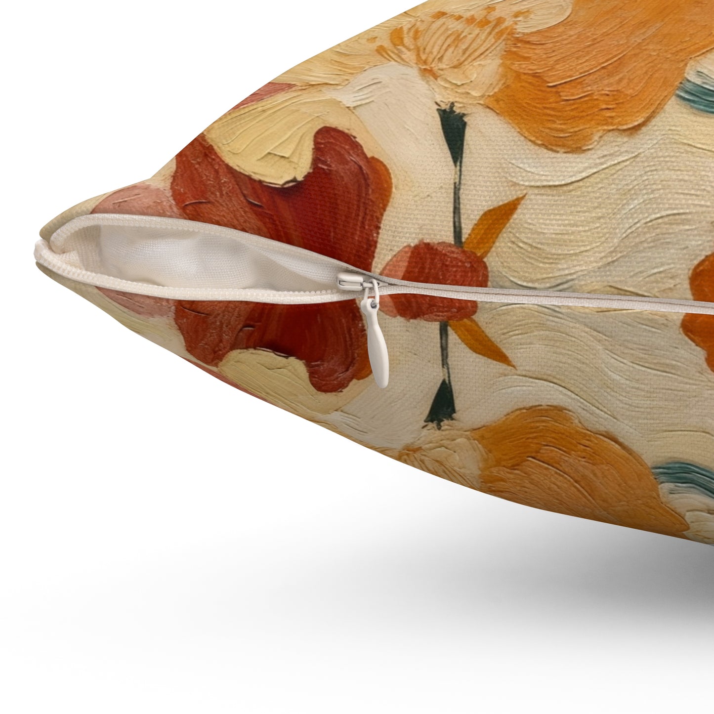 Autumn Bloom Tapestry - Spun Polyester Square Pillow