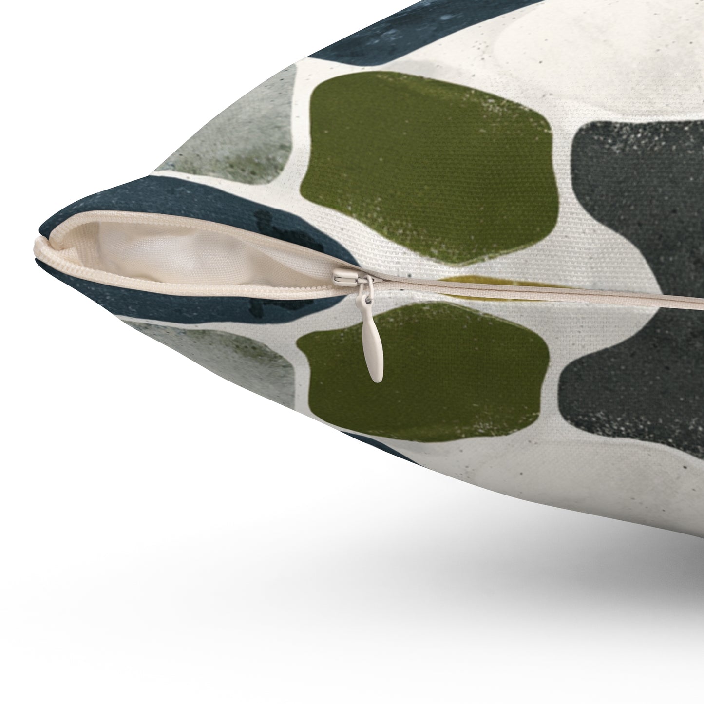 Pebble Garden Scatter - Spun Polyester Square Pillow