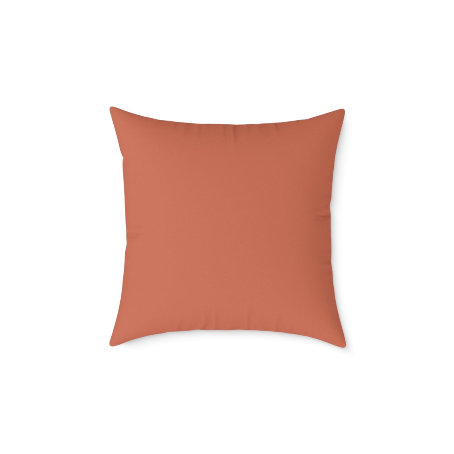 Pebble Scatter - Rose - Square Poly Canvas Pillow
