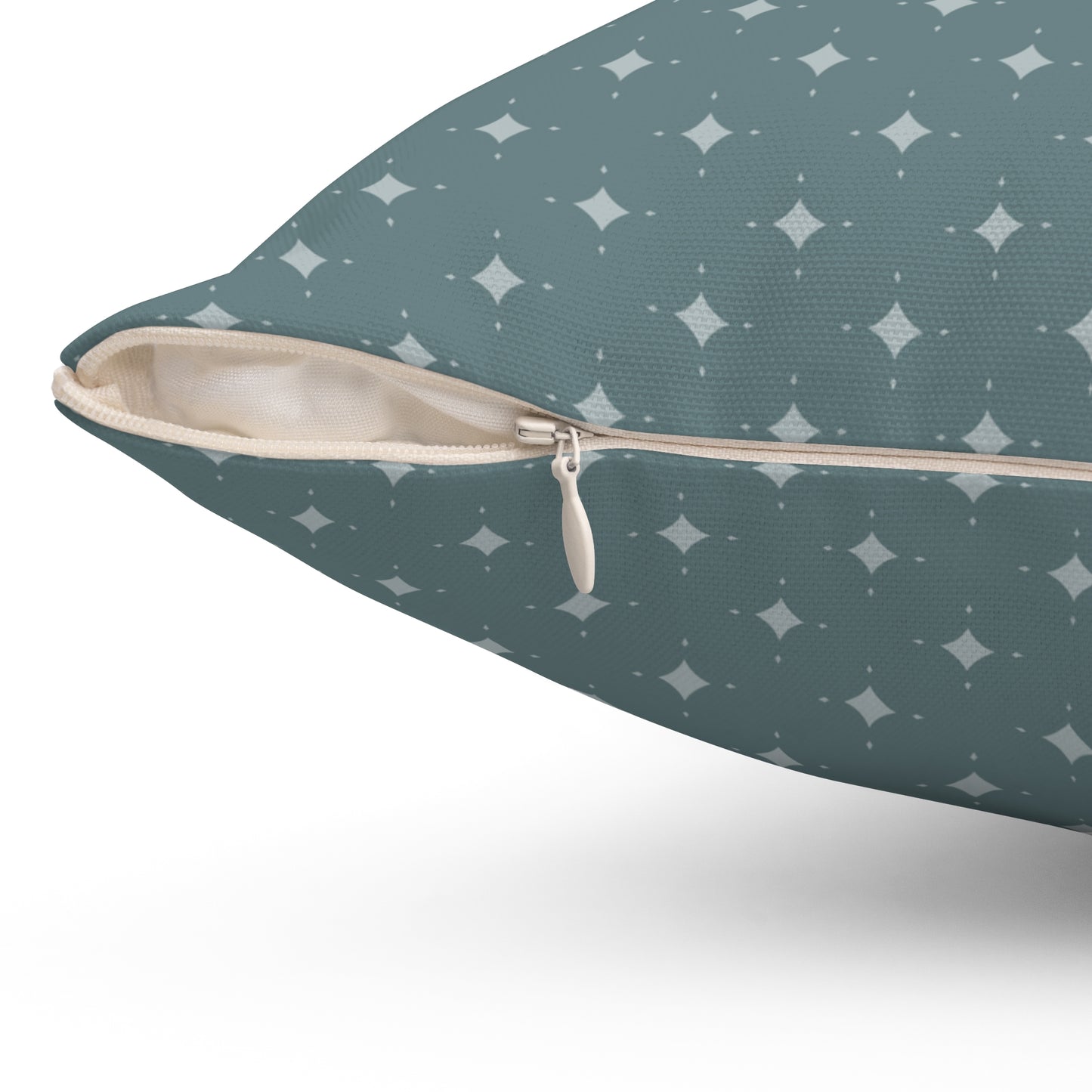 Slate Breeze - Spun Polyester Square Pillow