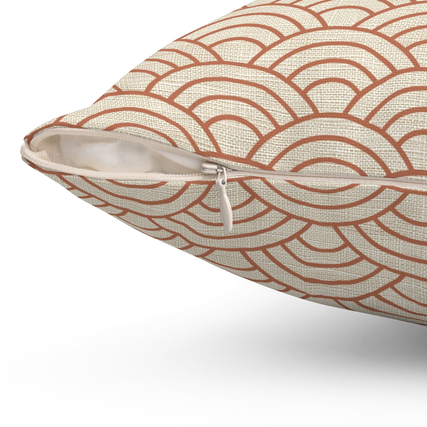 Terra Scallop - Spun Polyester Square Pillow