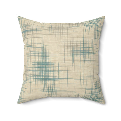 Soft Grid - Spun Polyester Square Pillow