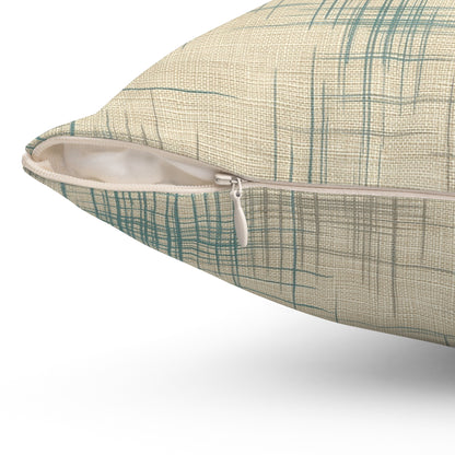 Soft Grid - Spun Polyester Square Pillow