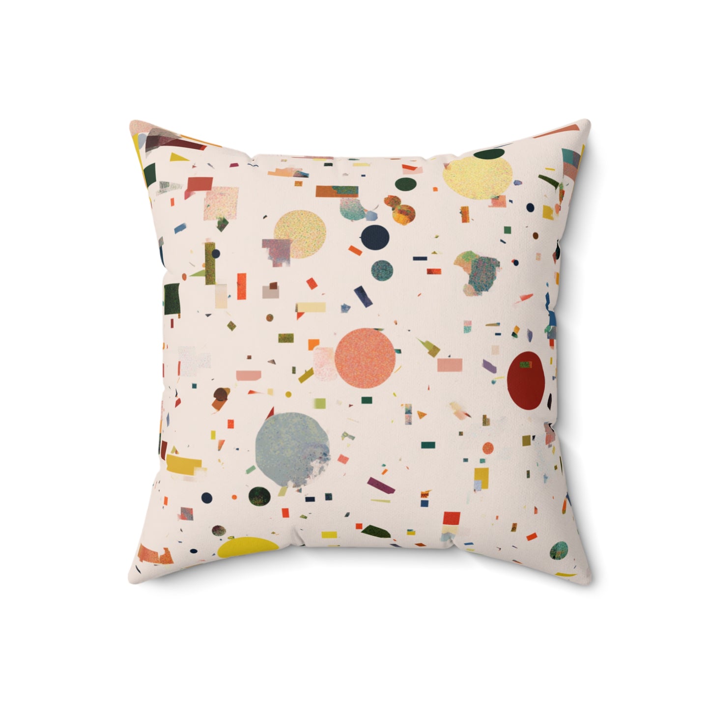 Playful Party Dots - Spun Polyester Square Pillow