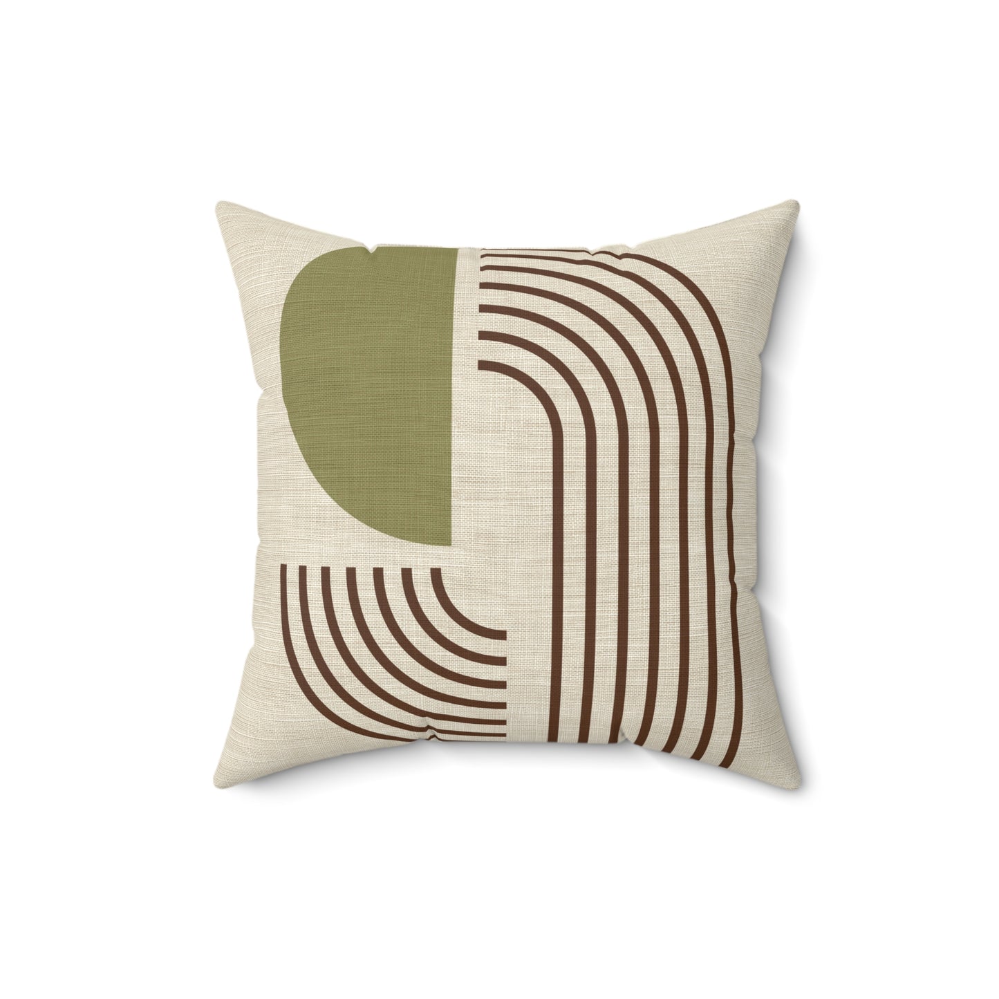 Orbit Form - Spun Polyester Square Pillow