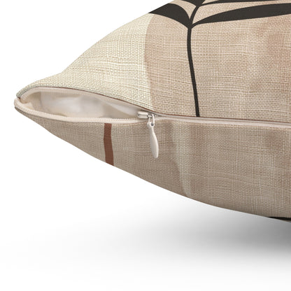 Palm Arch - Spun Polyester Square Pillow