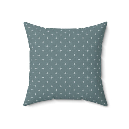 Slate Breeze - Spun Polyester Square Pillow