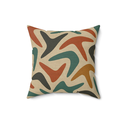 Swing Line - Spun Polyester Square Pillow