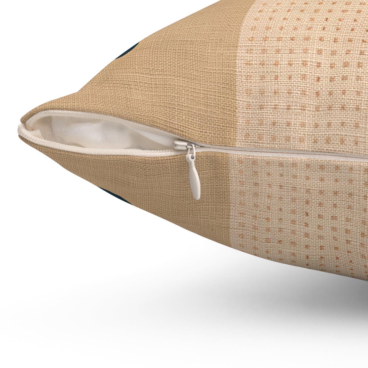 Retro Circles - Spun Polyester Square Pillow