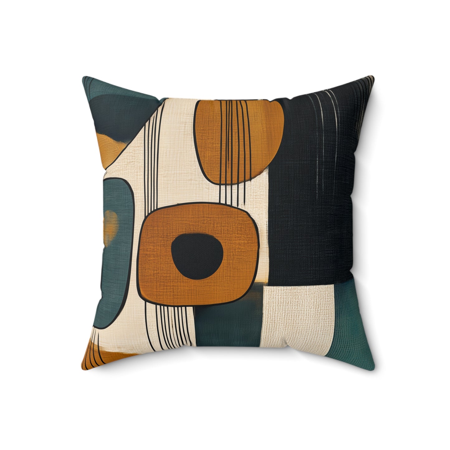 Atomic Orchard - Spun Polyester Square Pillow